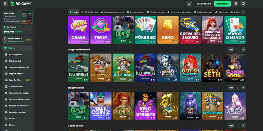 BCGAME crypto casino