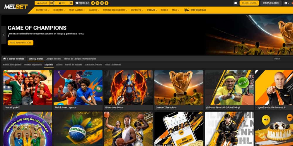 Melbet las mejores ofertas